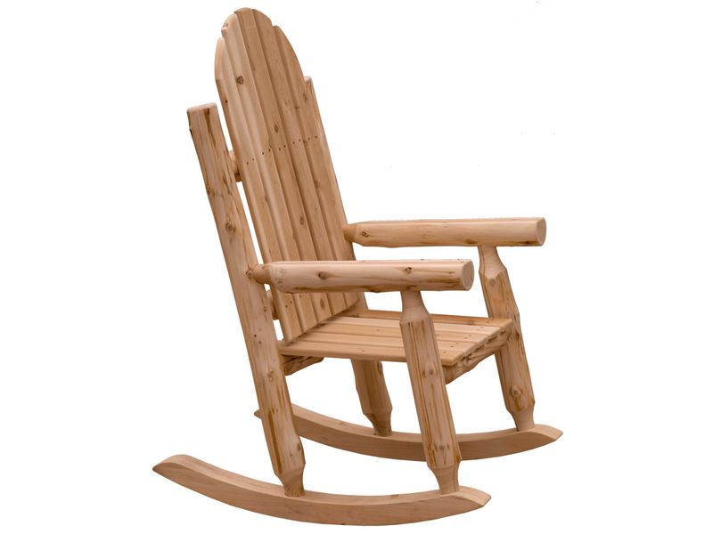 Voyageur Adirondack Rocking Chair - Unfinished/Unassembled 2