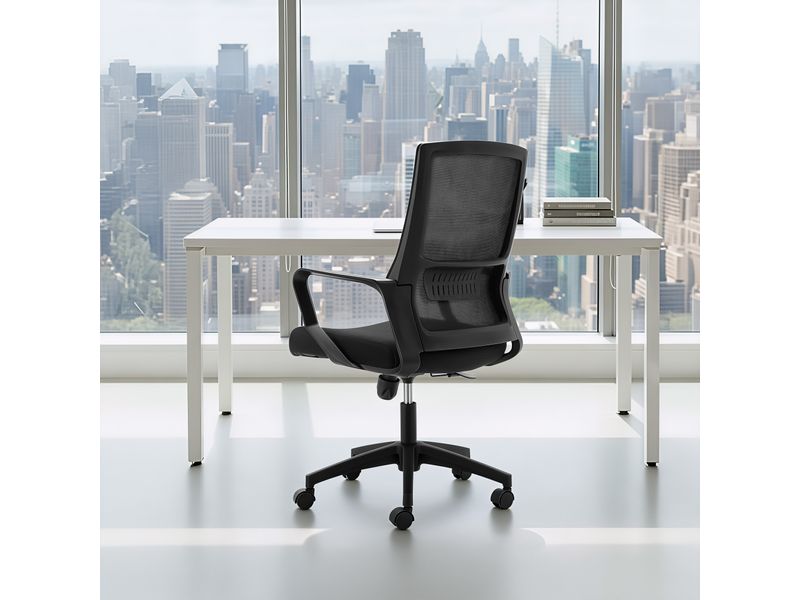 Jett Low Back Office Chair Black 9