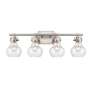 Salamanca 29'' Wide 4-Light Vanity Light - Satin Nickel 1