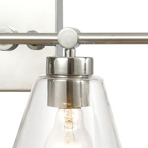 East Point 33'' Wide 4-Light Vanity Light - Polished Chrome 4