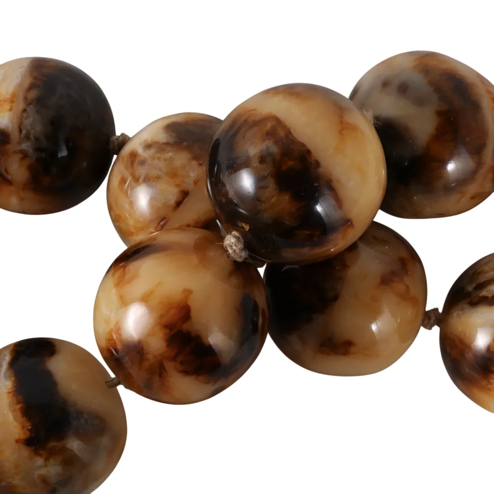 PALMERHAVEN BROWN BEAD 2 (IN)