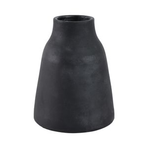 SHERMANCLIFF BLACK VASE 9 (IN) 4