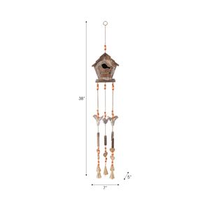 SAMSONWIND BROWN WIND CHIME 38 (IN) 9