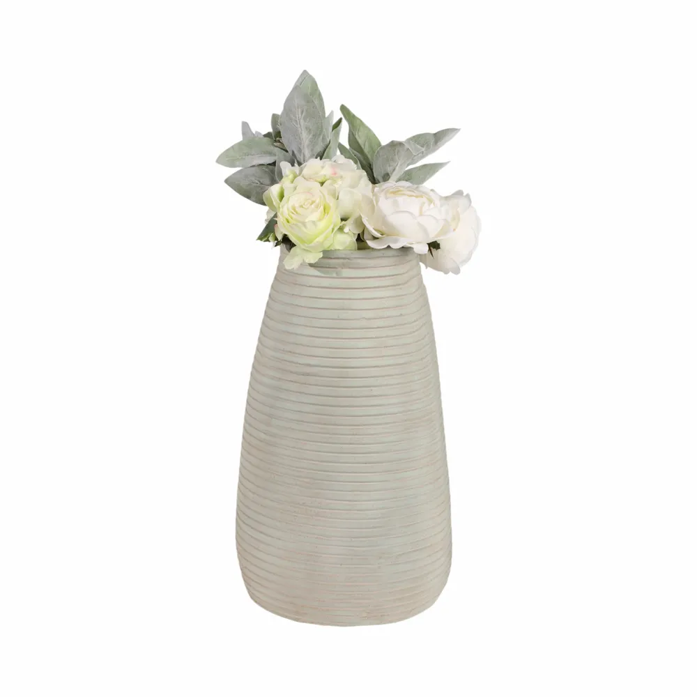 20" PADMA TEAL LARGE ECOMIX VASE
