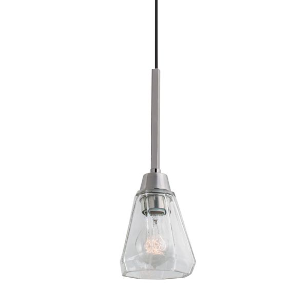Arctic 5'' Wide 1-Light Mini Pendant - Polished Nickel