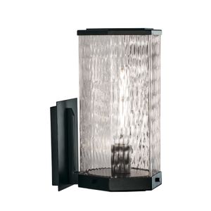 Polygon 12.63'' High 1-Light Outdoor Sconce - Matte Black 1