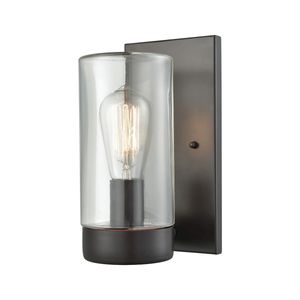 Ambler 10'' High 1-Light Outdoor Sconce - Oil Rubbed Bronze 1