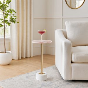 MERCERCLIFF PINK TABLE 24 (IN) 2