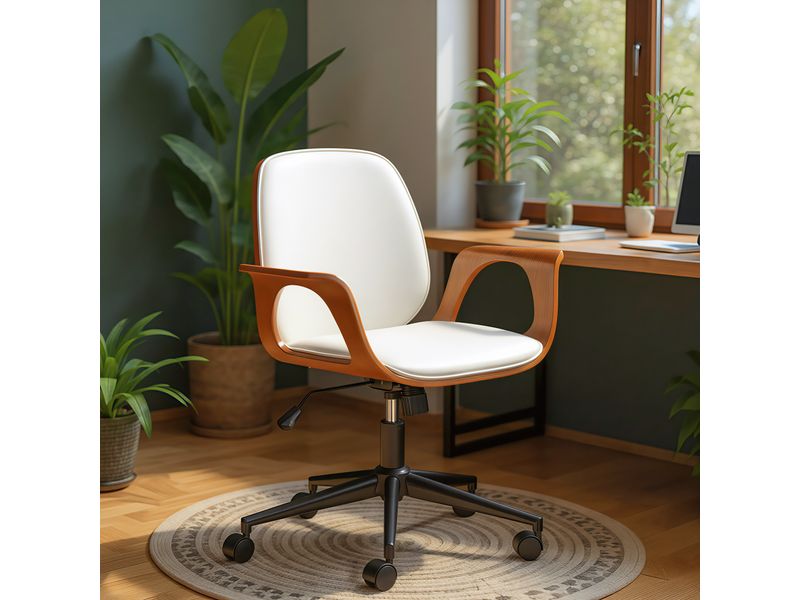 Ali Office Chair White 2