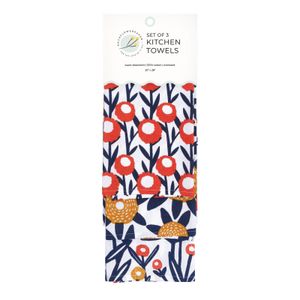 Field of Flowers Cotton Kitchen Towels (Set of 3) 14
