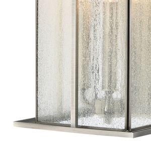 Oak Park 22'' High 3-Light Outdoor Sconce - Antique Brushed Aluminum 3
