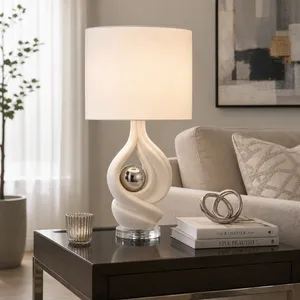 ARMONFORD IVORY LAMP 26 (IN) 2