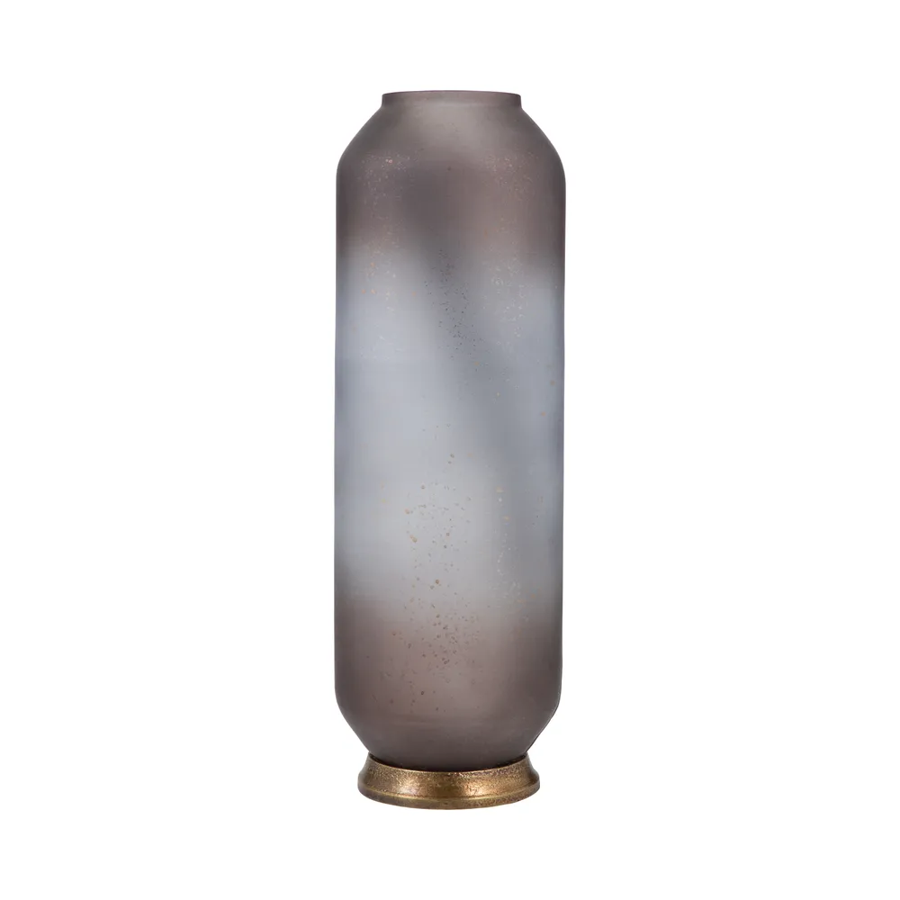 GAVINCLIFF PINK GLASS VASE 20 (IN)