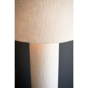 Boucle Fabric Floor Lamp with Shade 4