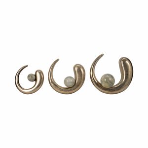 ELLERYWELL SET OF 3 GOLD METAL WALL 5 (IN) 1