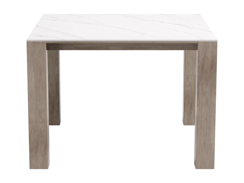 Leilani Square Dining Table (42") White 4