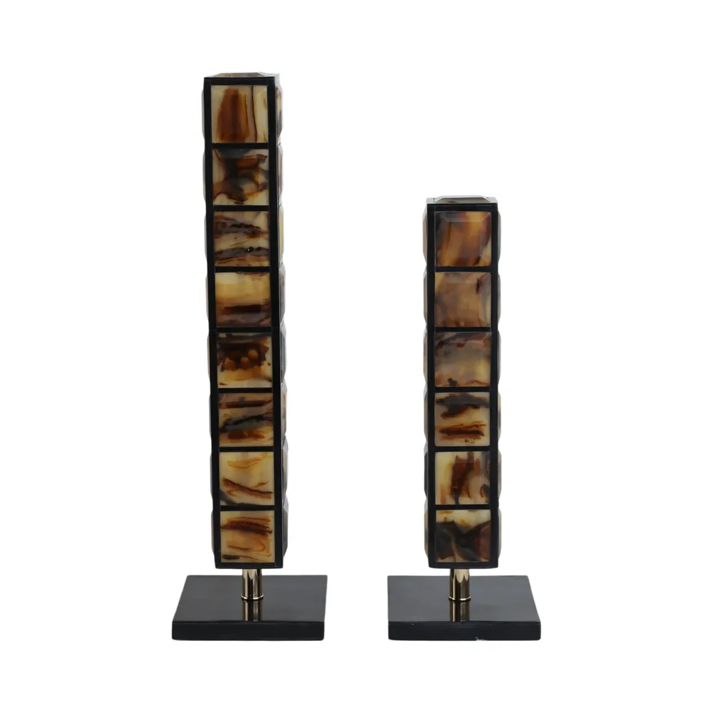 EATONHAM SET OF 2 TAN DECOR 21 (IN)