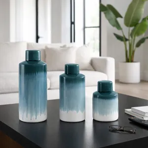 HAXTONCREST SET OF 3 GREEN STORAGE 14 (IN) 10