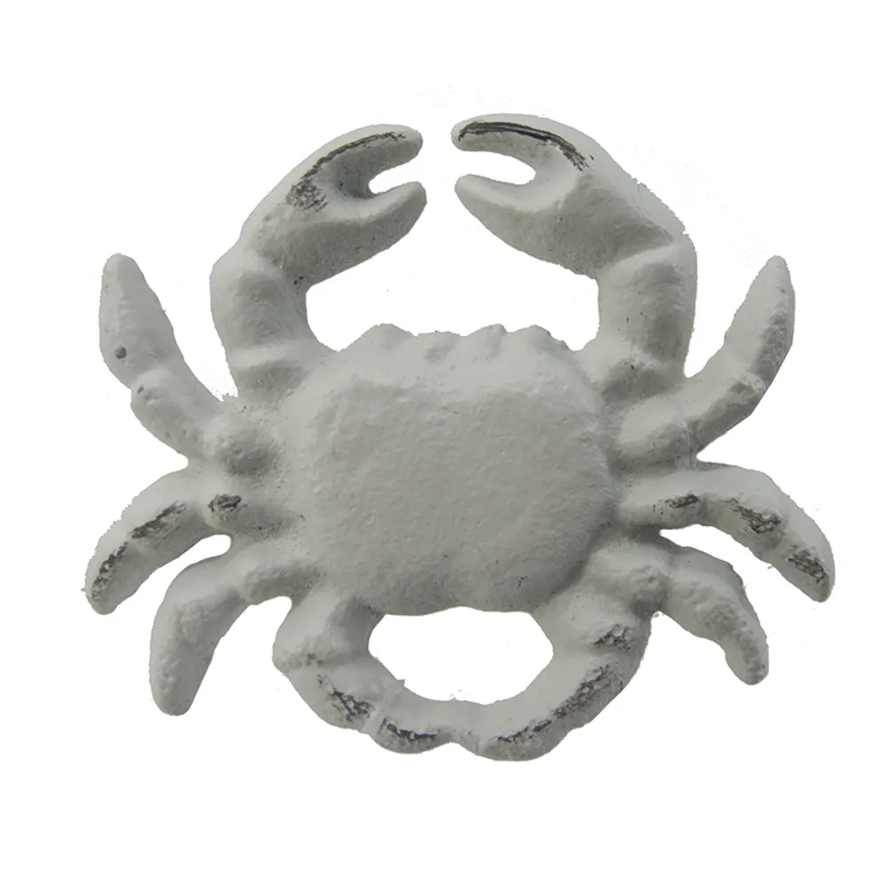 2.75" WASHED WHITE  C/I CRAB DRAWER PULL