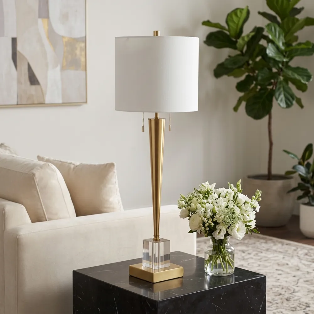 DUNBARWAY GOLD LAMP 36 (IN)