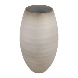 FINLEYTON GRAY GLASS VASE 10 (IN) 4
