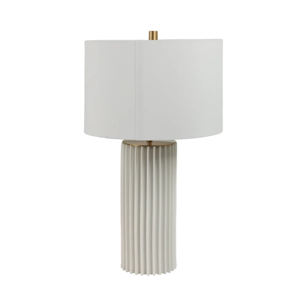 HANNAHBURN WHITE LAMP 27 (IN)