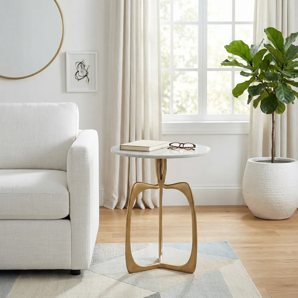 HAWLEYLEY GOLD TABLE 23 (IN)