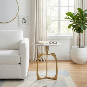 HAWLEYLEY GOLD TABLE 23 (IN) 2