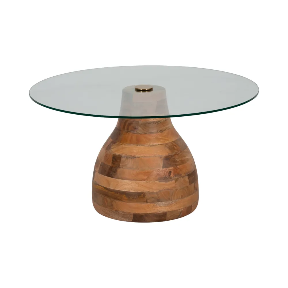 BLAINESHAW BROWN COFFEE TABLE 18 (IN)