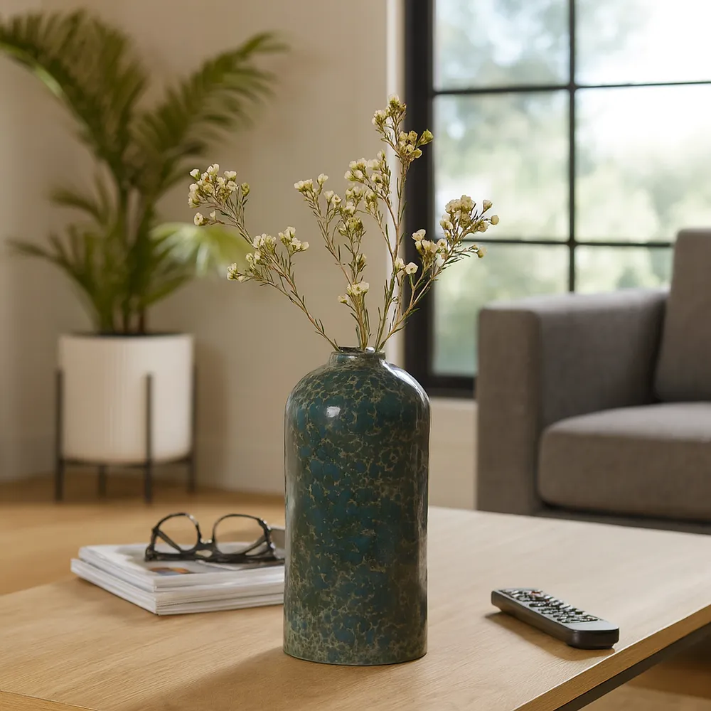 BLANTONWAY GREEN VASE 14 (IN)