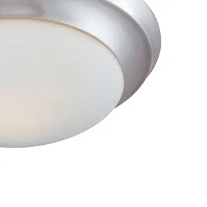 Fluor 14.25'' Wide 2-Light Flush Mount - Brushed Nickel 4