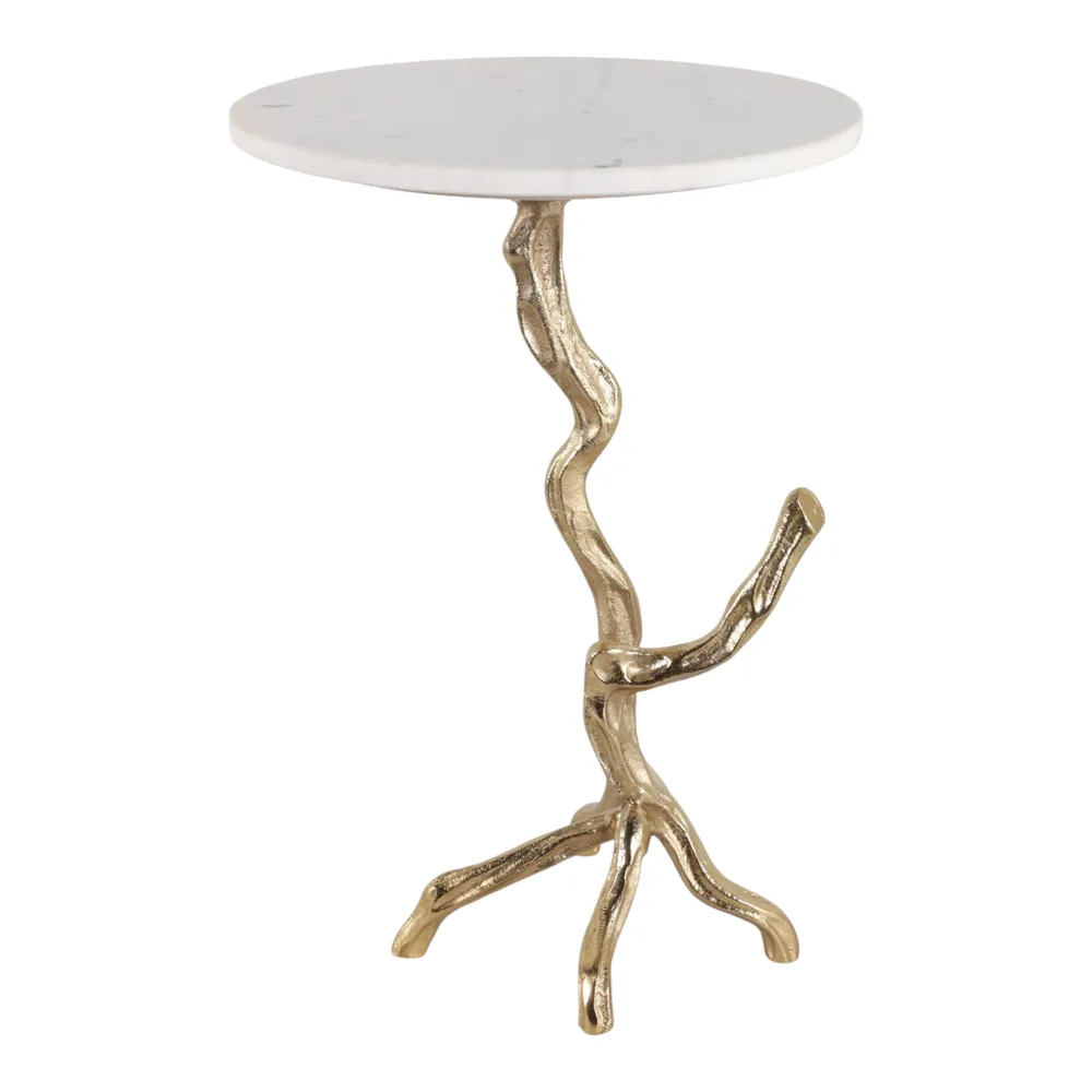 BRAE WHITE TABLE 22 (IN)