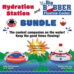 Big Bobber Floating Cooler and Hydration Station Inflatable Tube 8