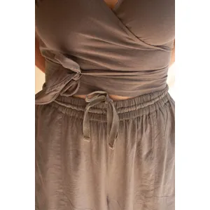 Convertible Wrap Blouse / Oregano 2
