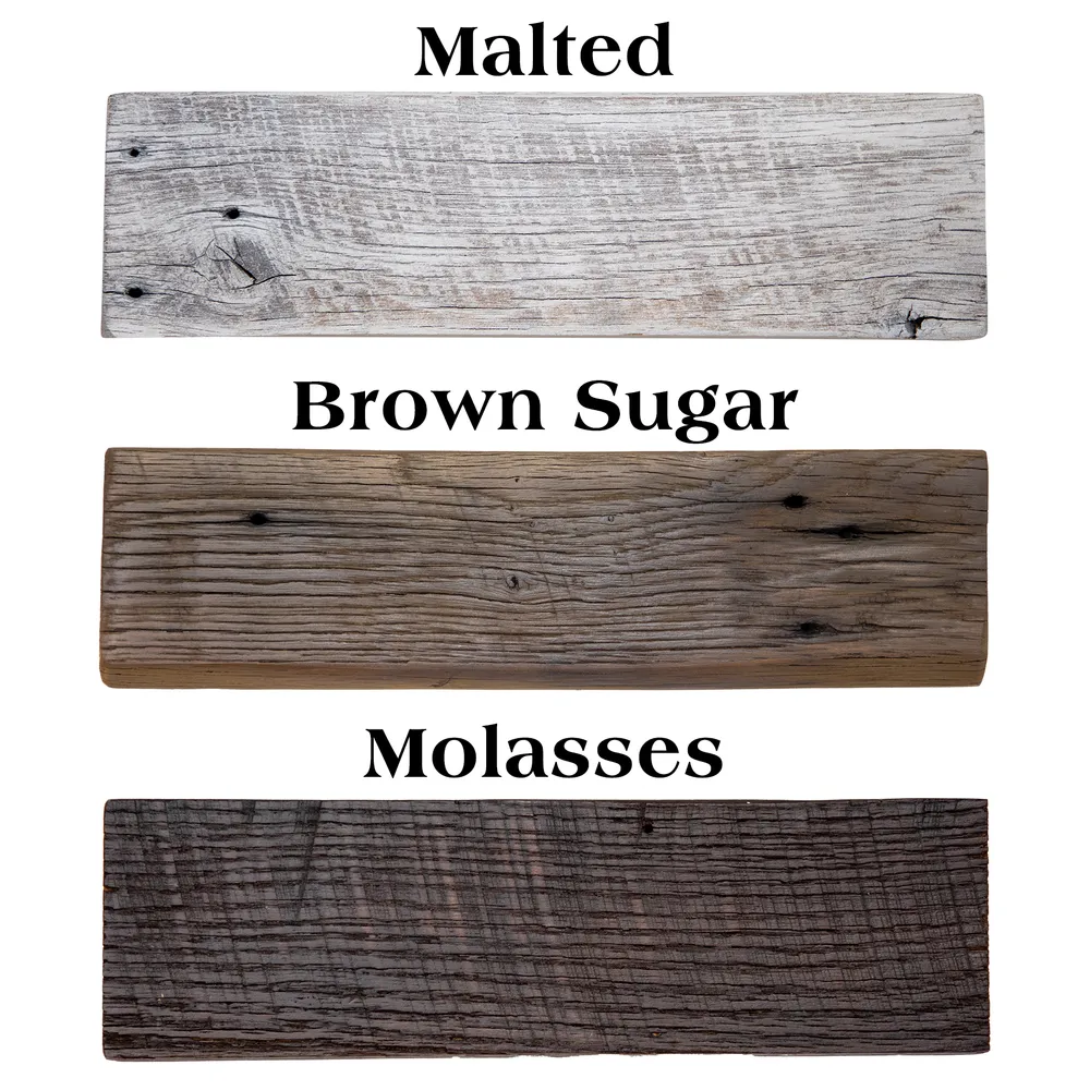 re.curated Cleated Barnwood Headboard - Queen