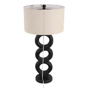 ISLEOAK BLACK LAMP 34 (IN) 6