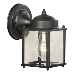 Tipton 7.5'' High 1-Light Outdoor Sconce - Black 1