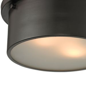 Simpson 10'' Wide 2-Light Flush Mount - Oil Rubbed Bronze 5