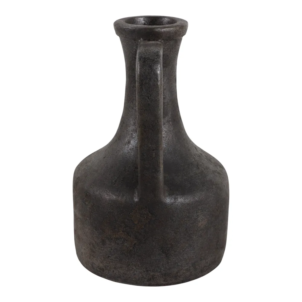 SHAYWICK BLACK VASE 16 (IN)