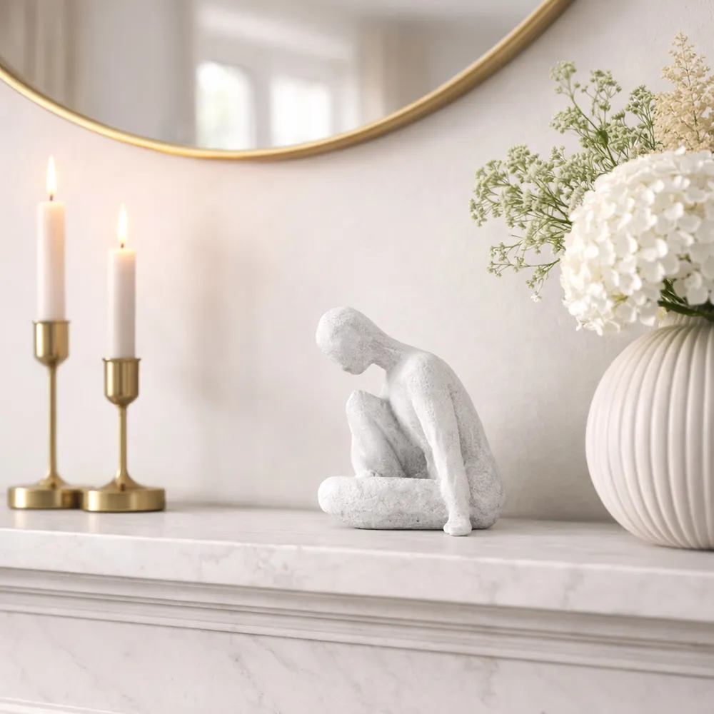WINTONCLIFF WHITE DECOR 7 (IN)