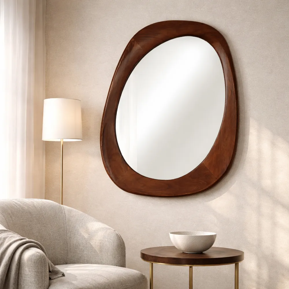 ZOEHOLM BROWN MIRROR 35 (IN)