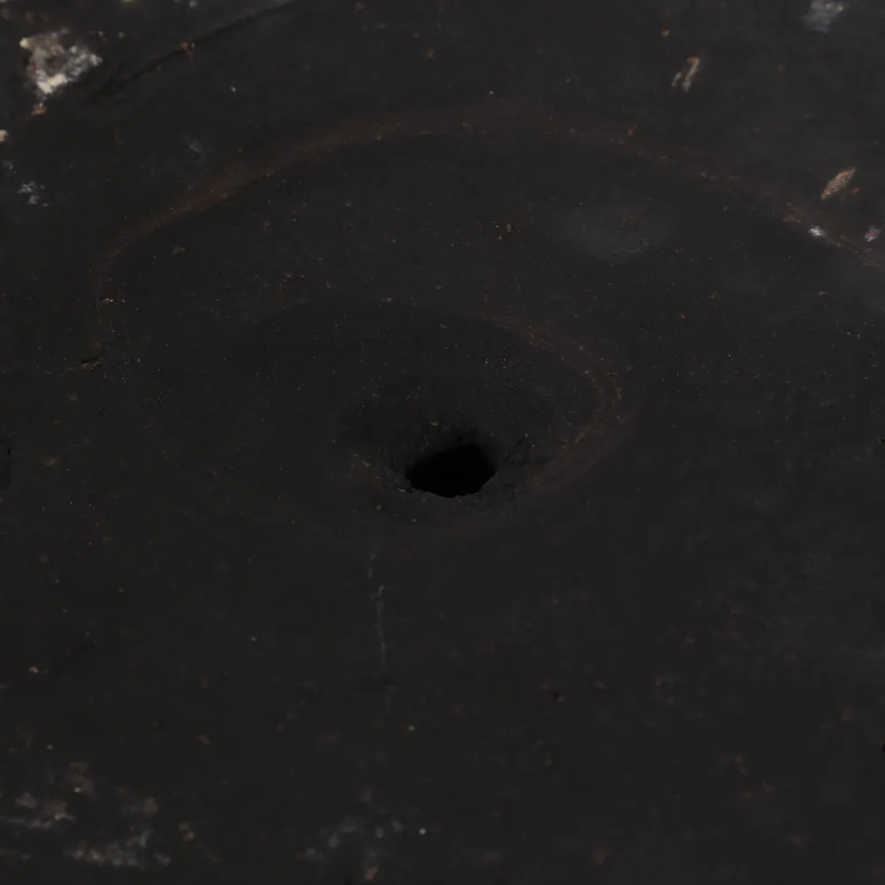 BELLCROSS SET OF 2 BLACK PLANTER 10 (IN)