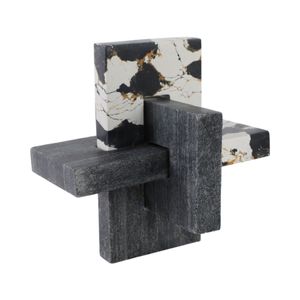 DORIANLAKE BLACK DECOR 9 (IN) 3