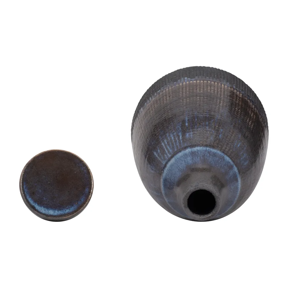 CARLINFIELD BROWN VASE 15 (IN)