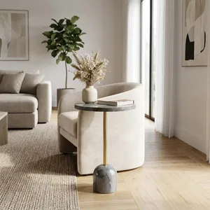 HAZENCLIFF GRAY TABLE 23 (IN) 2
