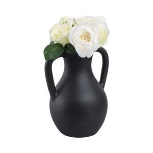SHERMANCLIFF BLACK VASE 12 (IN) 3