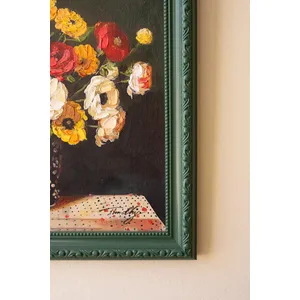 Green Framed Still-Life Painting 3