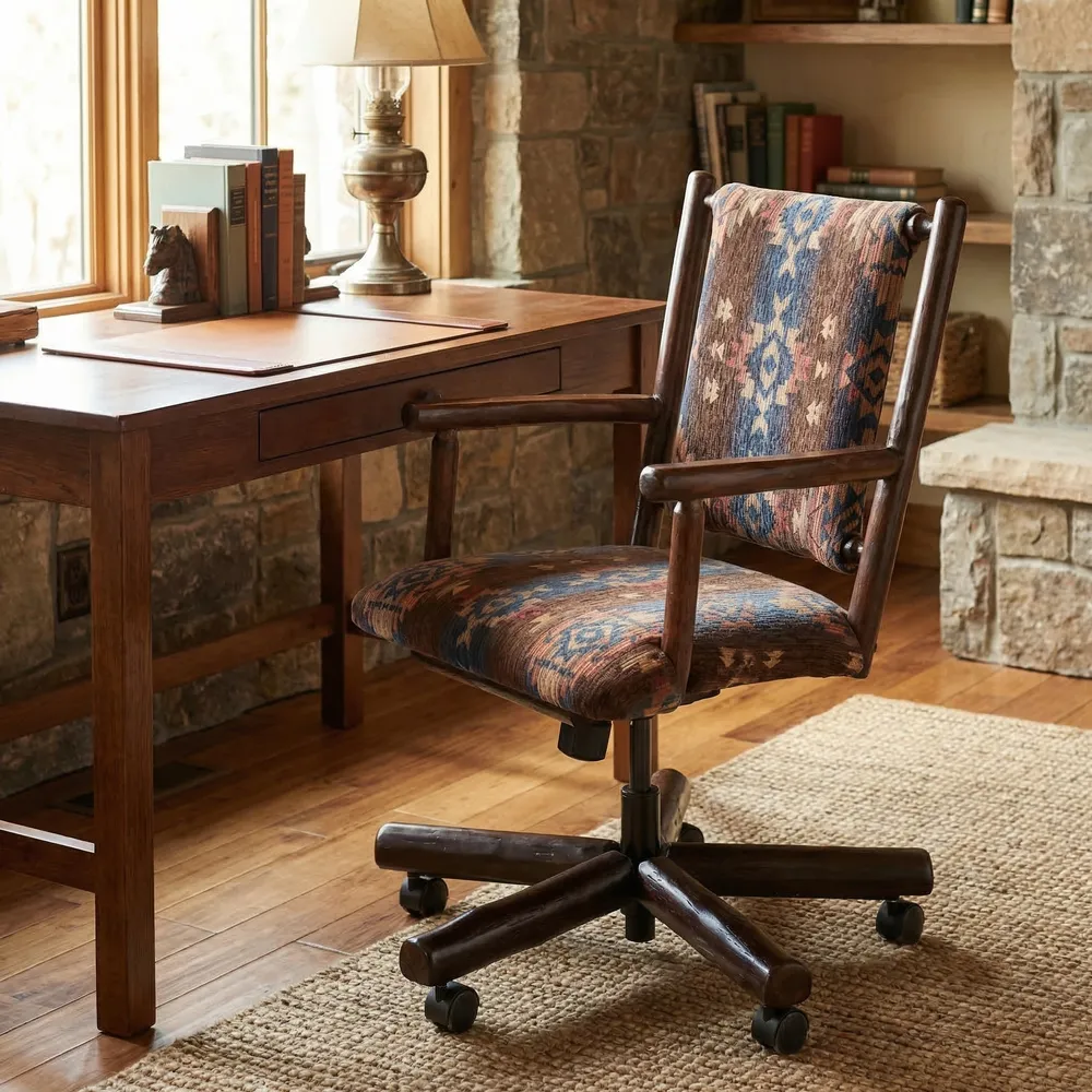 Hickory Hydraulic Executive Chair - Customer Fabric