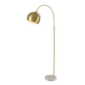 Kopernikus 61'' High 1-Light Floor Lamp - Aged Brass 1
