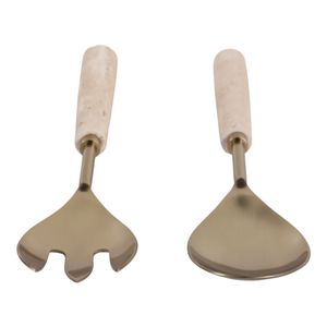 ARMONBURN SET OF 2 TAN SERVEWARE 1 (IN) 9